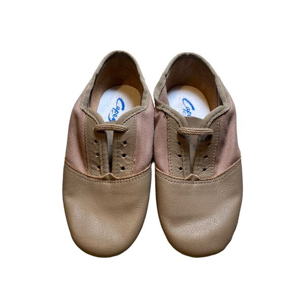 Capezio Children’s Tan Jazz Dance Shoe 12.5M 358C, 81, G4 NWOB - Picture 2 of 5